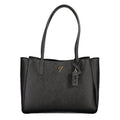 Guess Jeans Schwarze Handtasche aus Polyethylen
