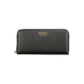 Guess Jeans Nero Damen-Portemonnaie aus Polyurethan