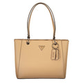 Guess Jeans Beige Polyurethan Damentasche