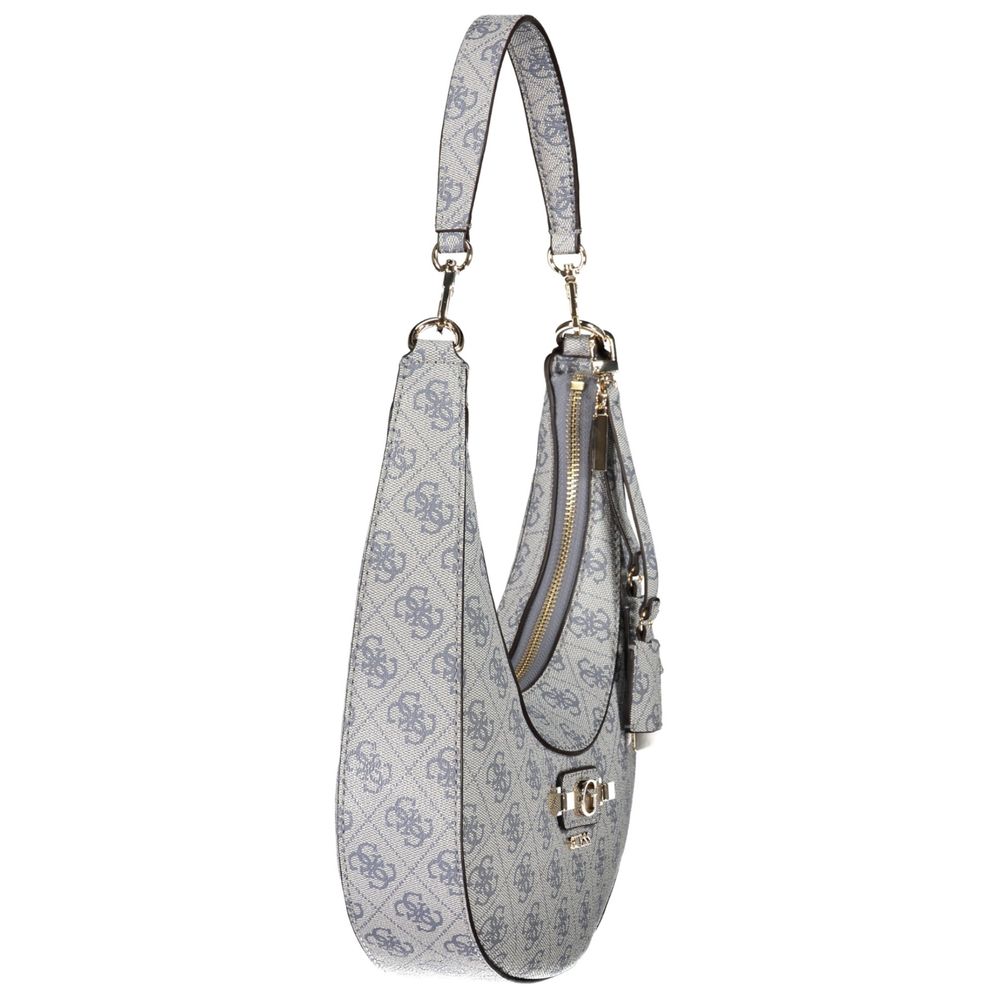 Guess Jeans Azzurro Damen-Tasche aus Polyurethan