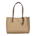 Guess Jeans Beige Polyurethane Damen Handtasche