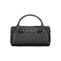 Guess Jeans Nero Polyurethane Damenhandtasche