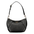 Guess Jeans Schwarze Handtasche aus Polyethylen