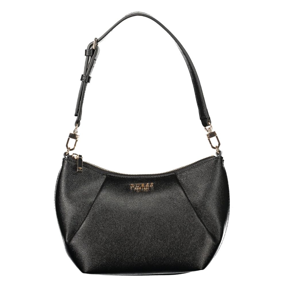 Guess Jeans Schwarze Handtasche aus Polyethylen