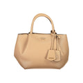 Guess Jeans Beige Polyurethane Damen Handtasche