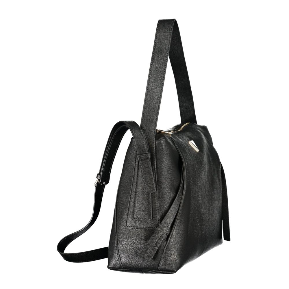 Guess Jeans Schwarze Handtasche aus Polyethylen