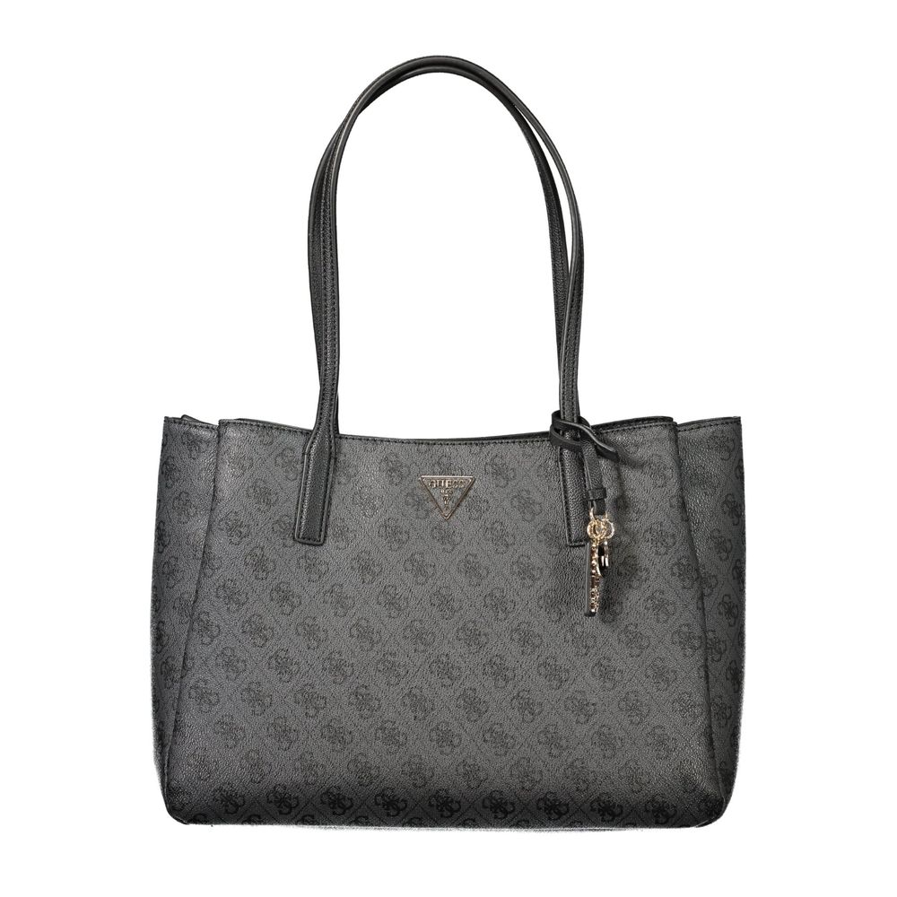 Guess Jeans Nero Polyurethan-Tasche für Damen