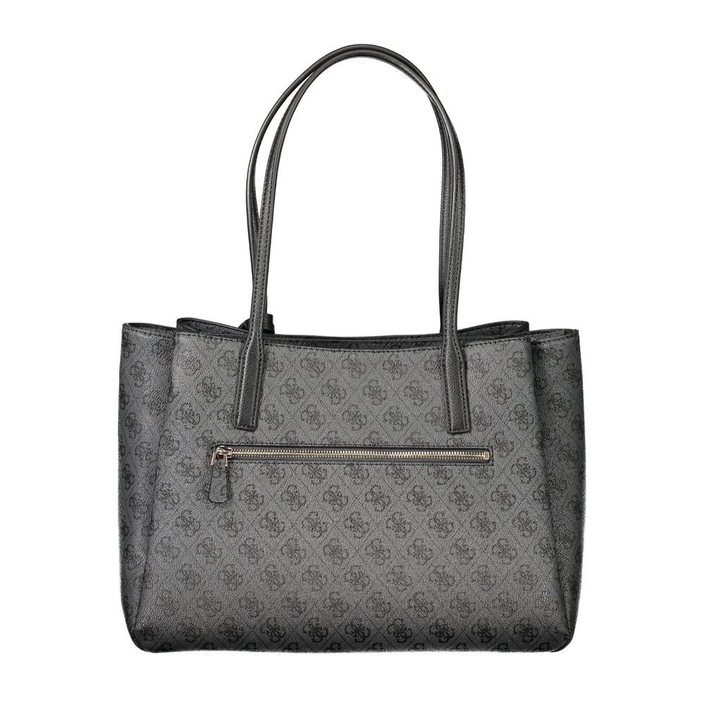 Guess Jeans Nero Polyurethan-Tasche für Damen