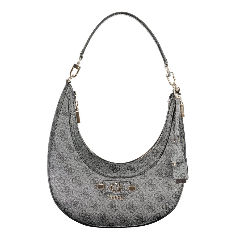 Guess Jeans Schwarze Handtasche aus Polyethylen