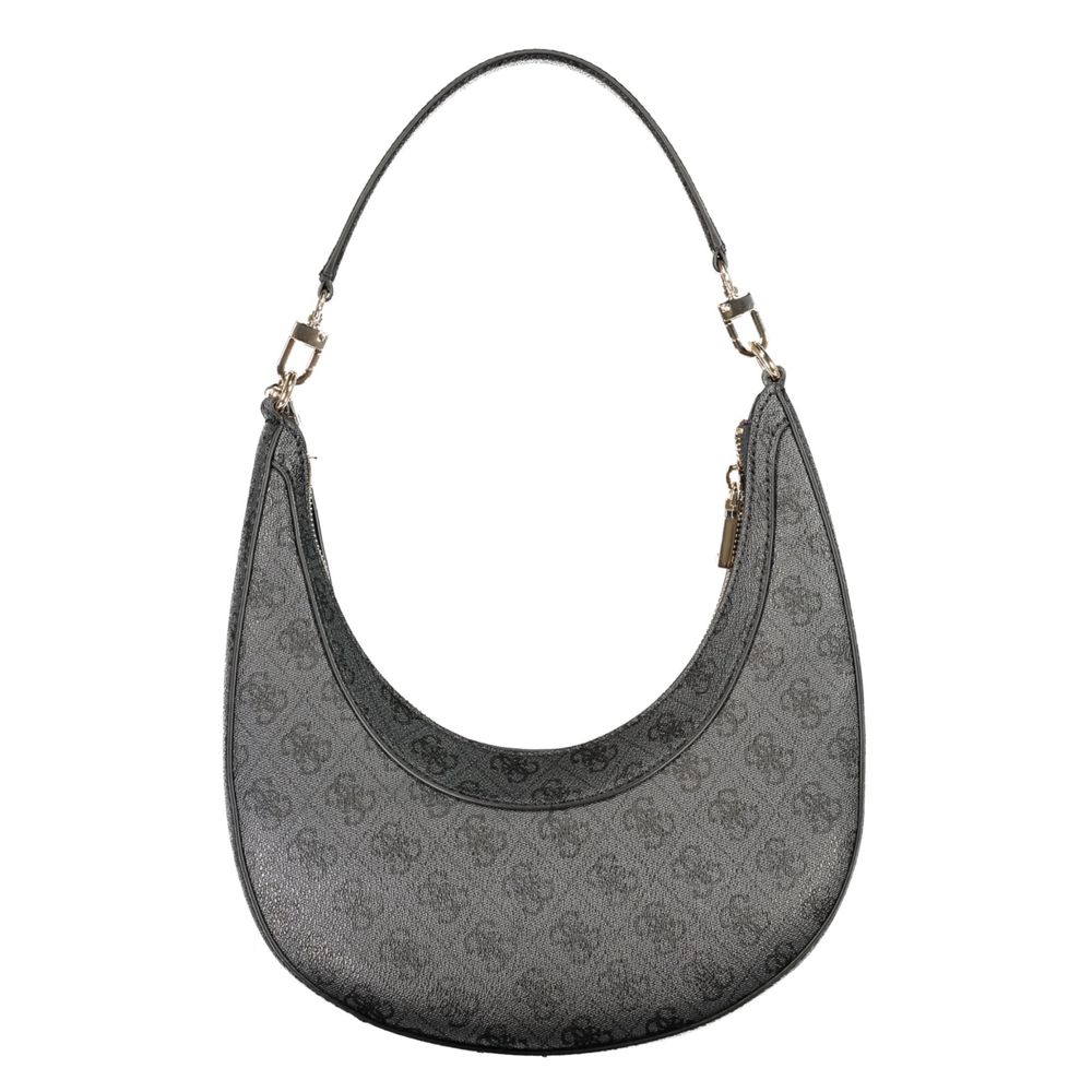 Guess Jeans Schwarze Handtasche aus Polyethylen