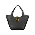 Guess Jeans Schwarze Handtasche aus Polyethylen