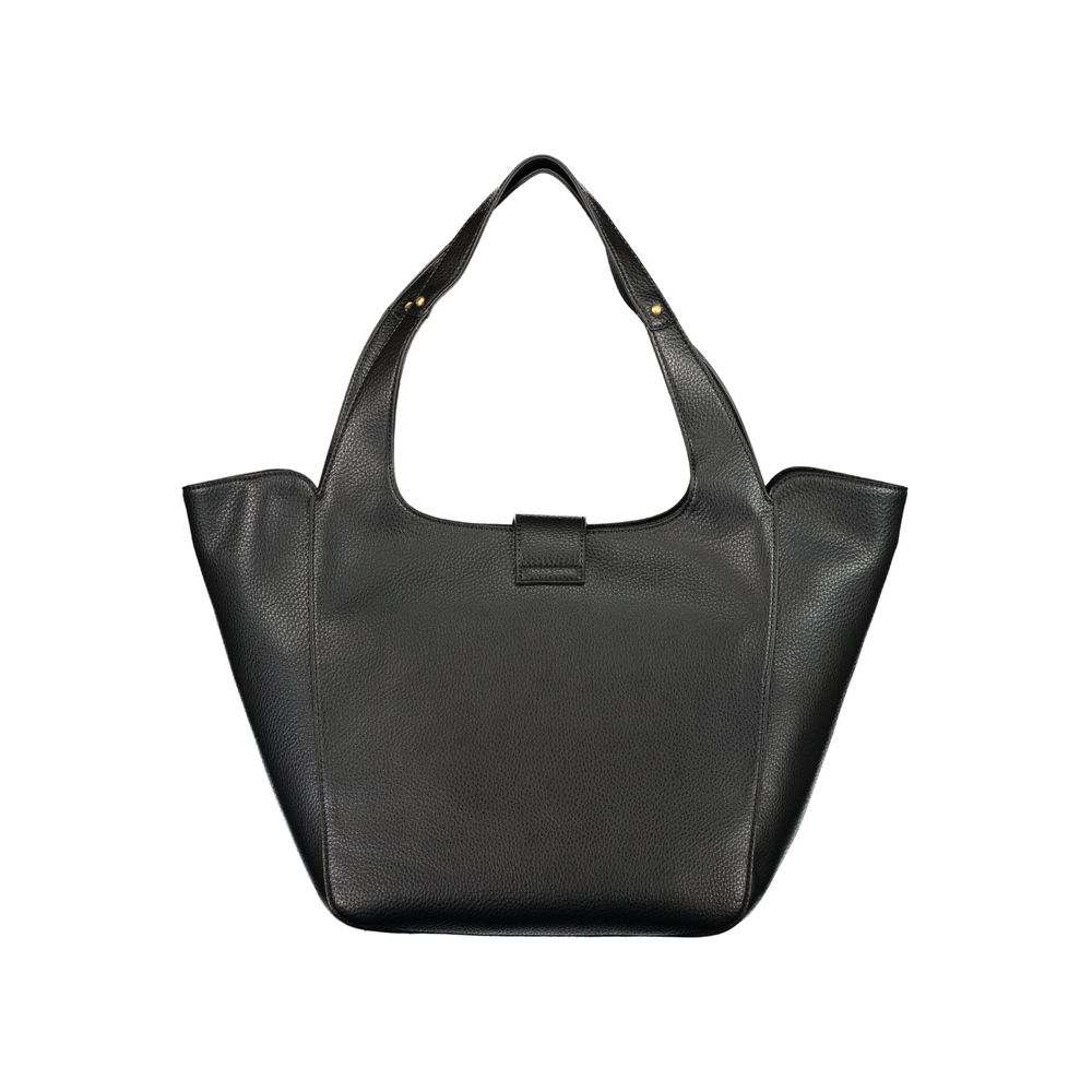Guess Jeans Schwarze Handtasche aus Polyethylen
