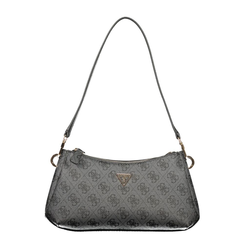 Guess Jeans Schwarze Handtasche aus Polyethylen