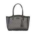 Guess Jeans Schwarze Handtasche aus Polyethylen