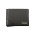Guess Jeans Schwarzes Leder Portemonnaie