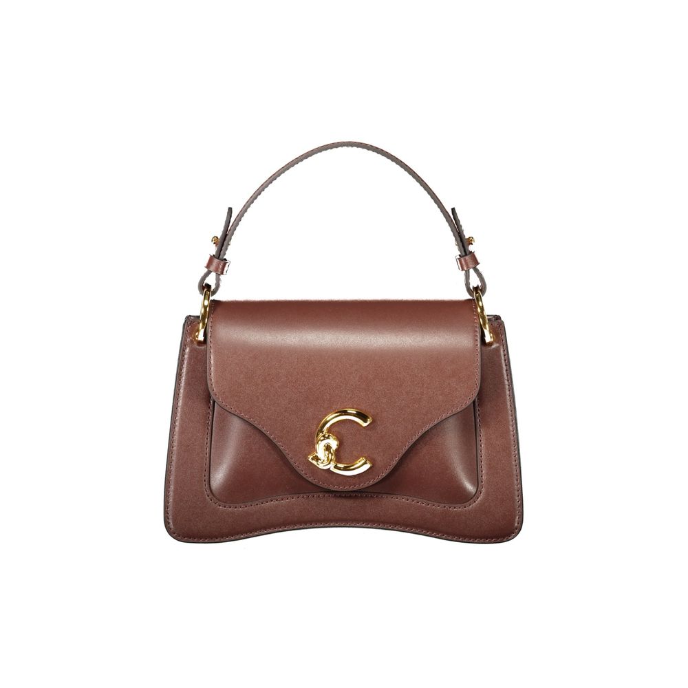 Coccinelle Braune Lederhandtasche