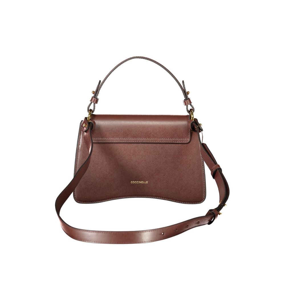 Coccinelle Braune Lederhandtasche