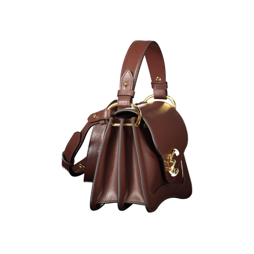 Coccinelle Braune Lederhandtasche