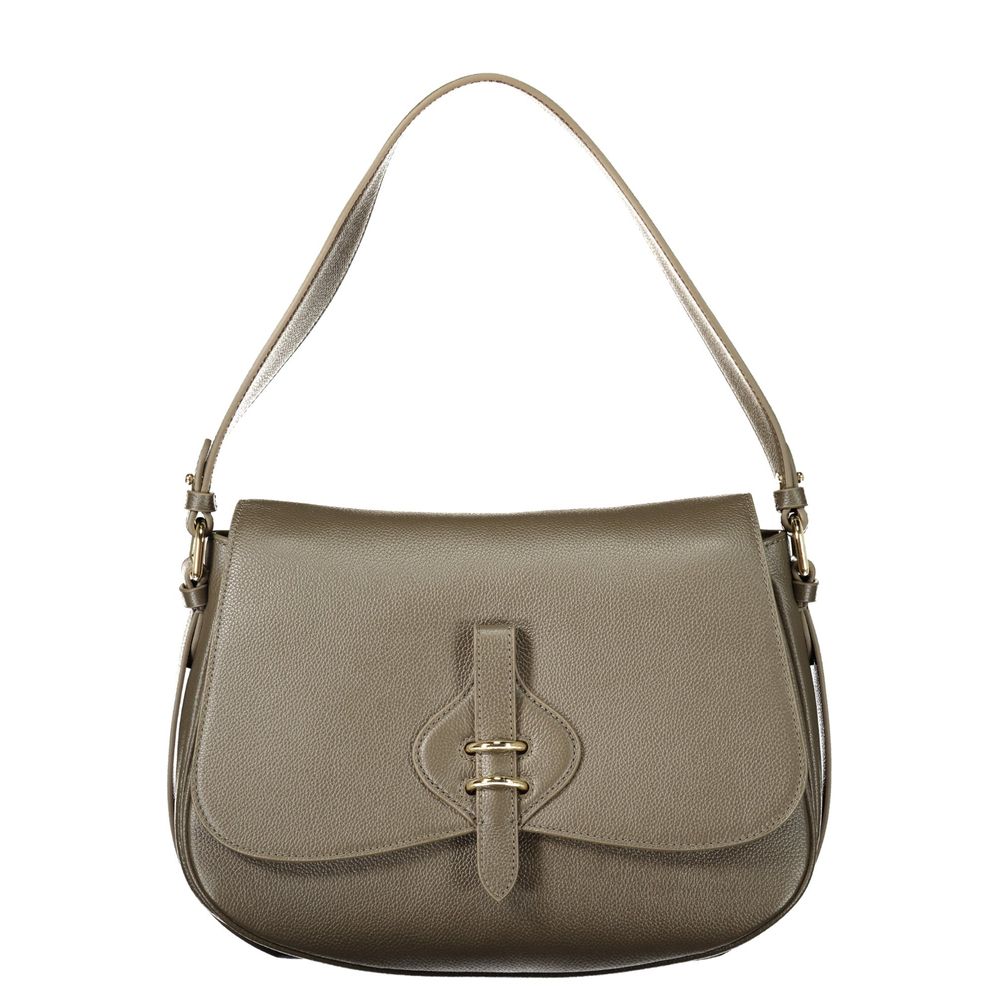 Coccinelle Braune Lederhandtasche
