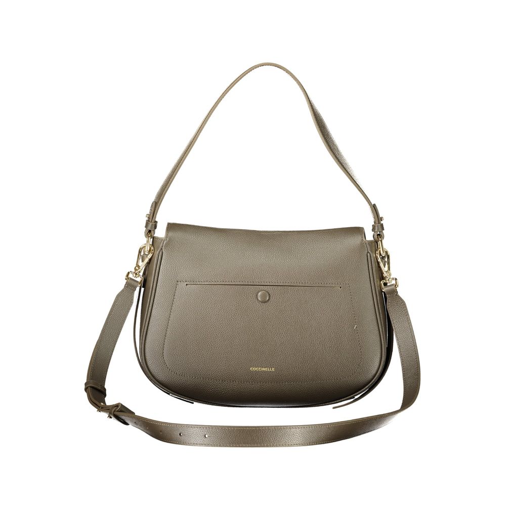 Coccinelle Braune Lederhandtasche