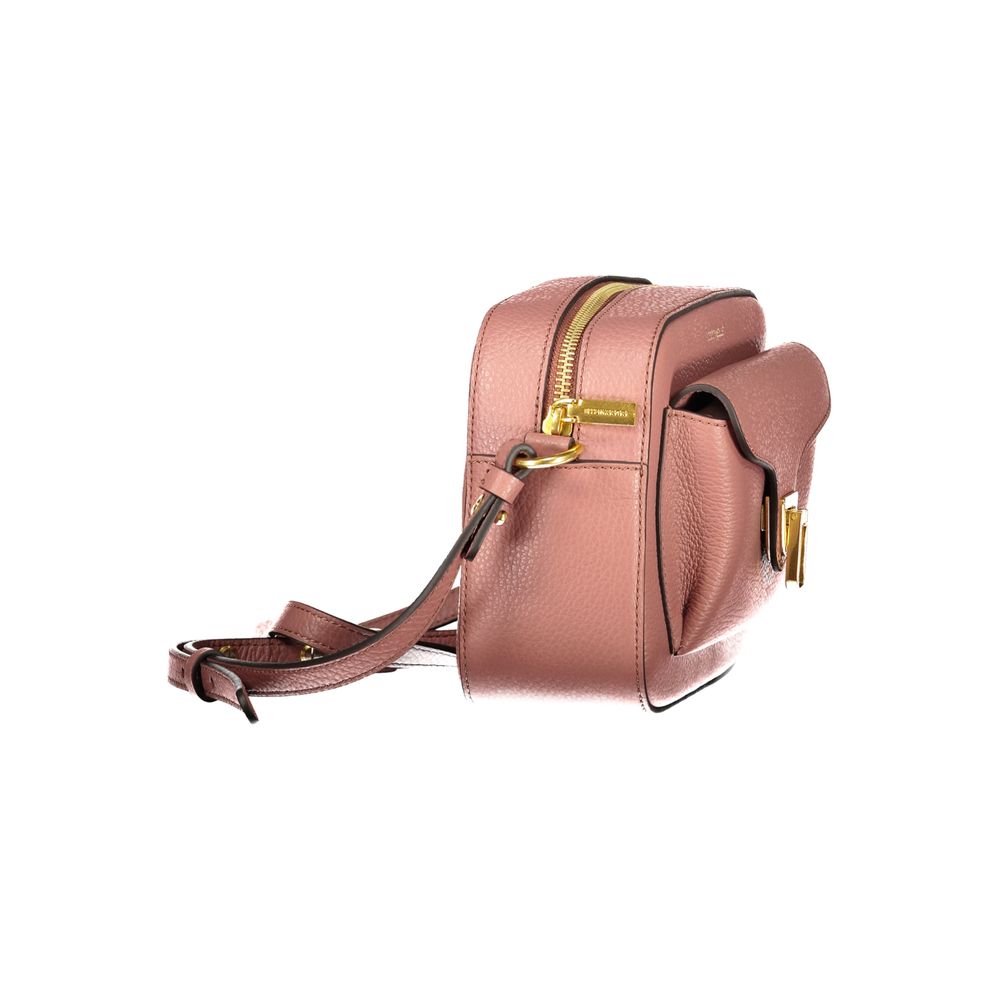 Coccinelle Pink Leather Handbag
