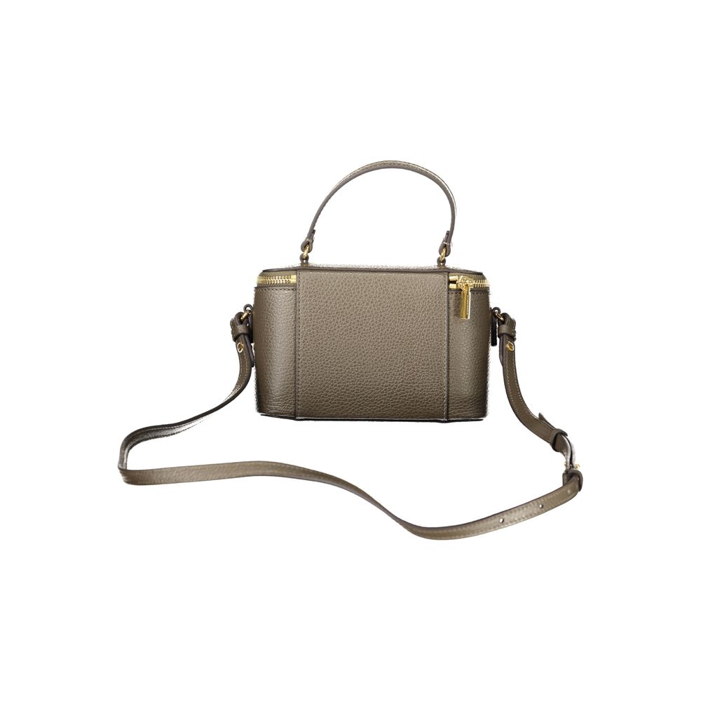 Coccinelle Braune Lederhandtasche