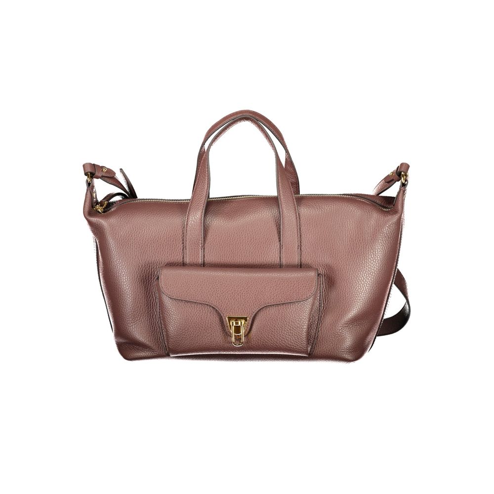 Coccinelle Braune Lederhandtasche