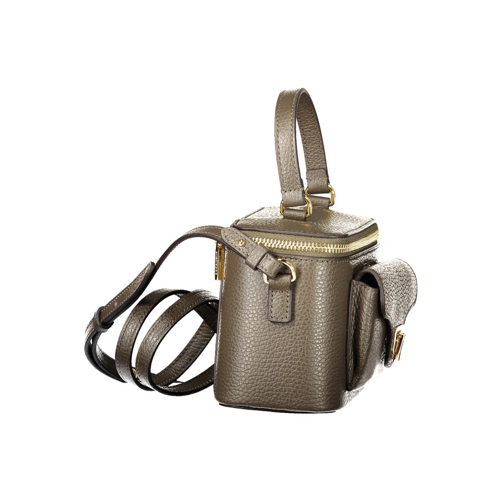 Coccinelle Braune Lederhandtasche