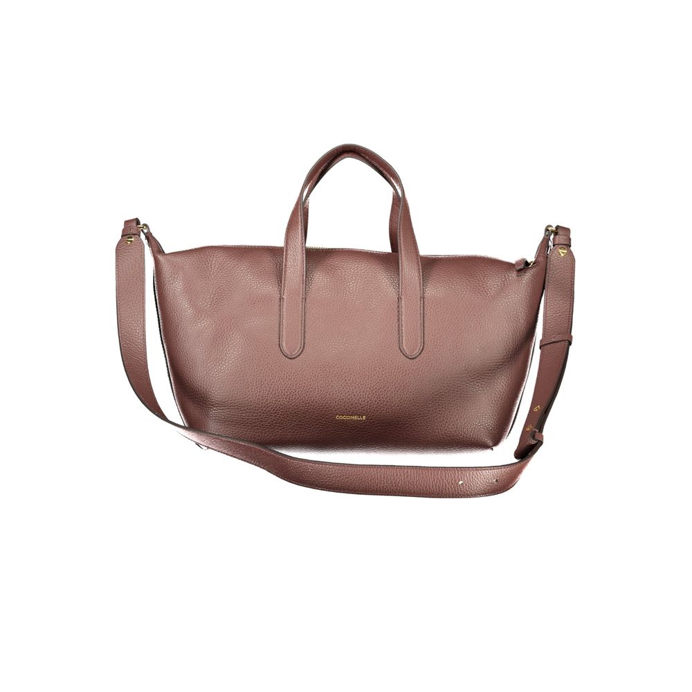 Coccinelle Braune Lederhandtasche