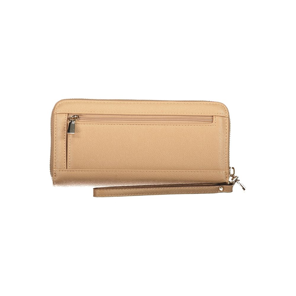 Guess Jeans Beige Polyethylene Wallet