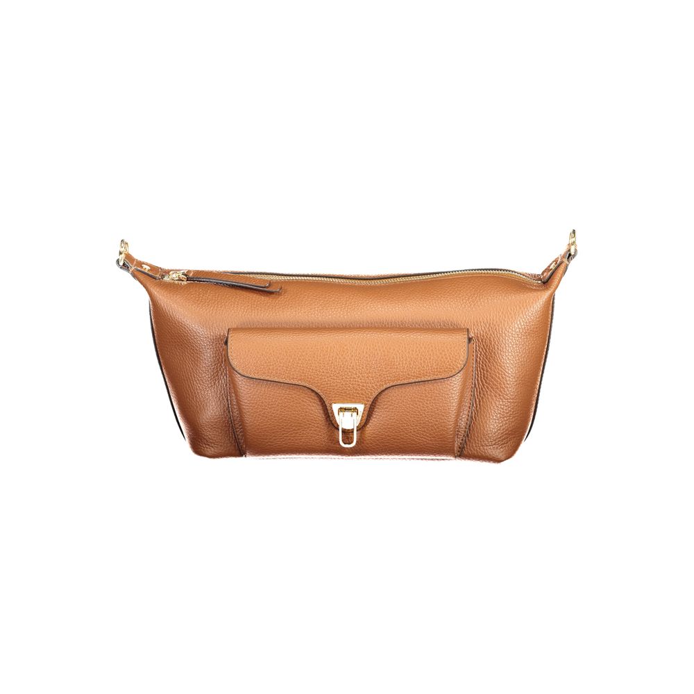 Coccinelle Braune Lederhandtasche
