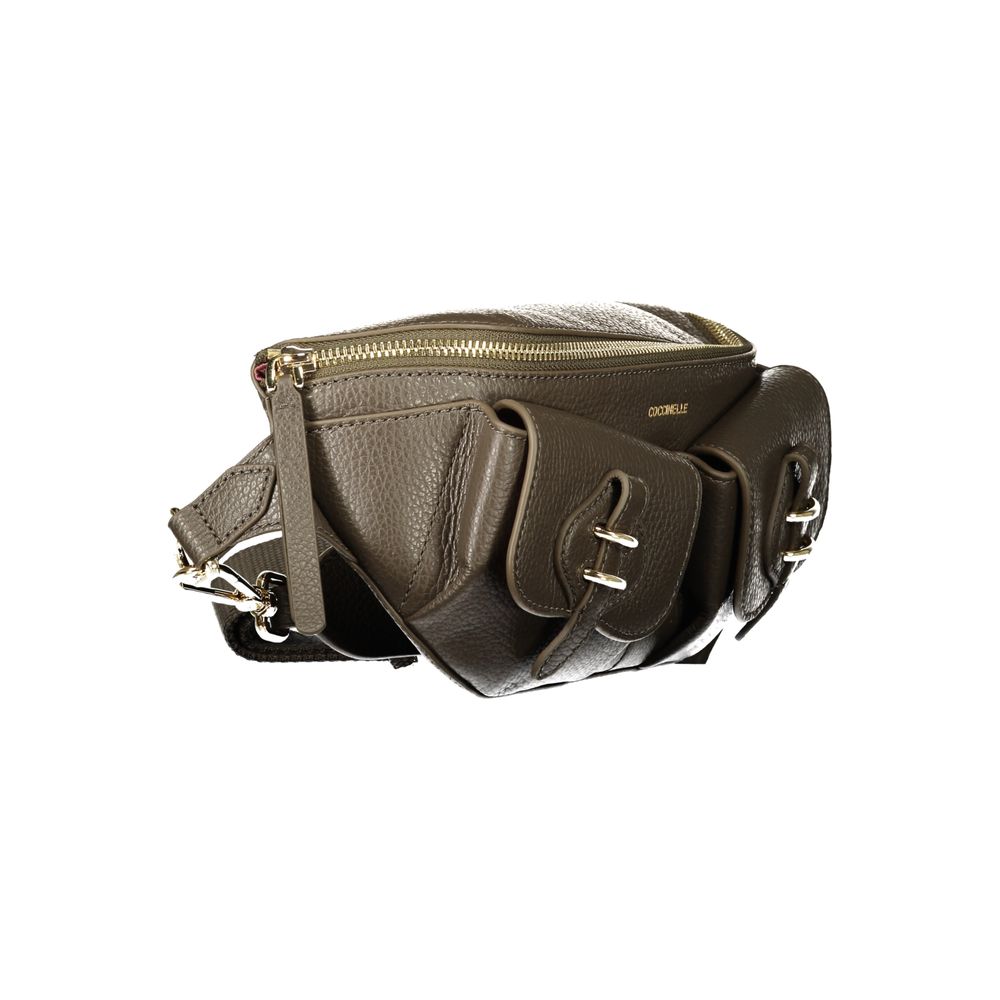 Coccinelle Braune Lederhandtasche