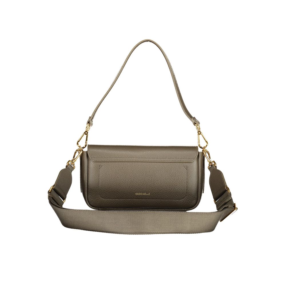 Coccinelle Braune Lederhandtasche