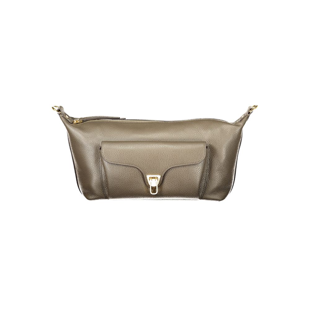 Coccinelle Braune Lederhandtasche