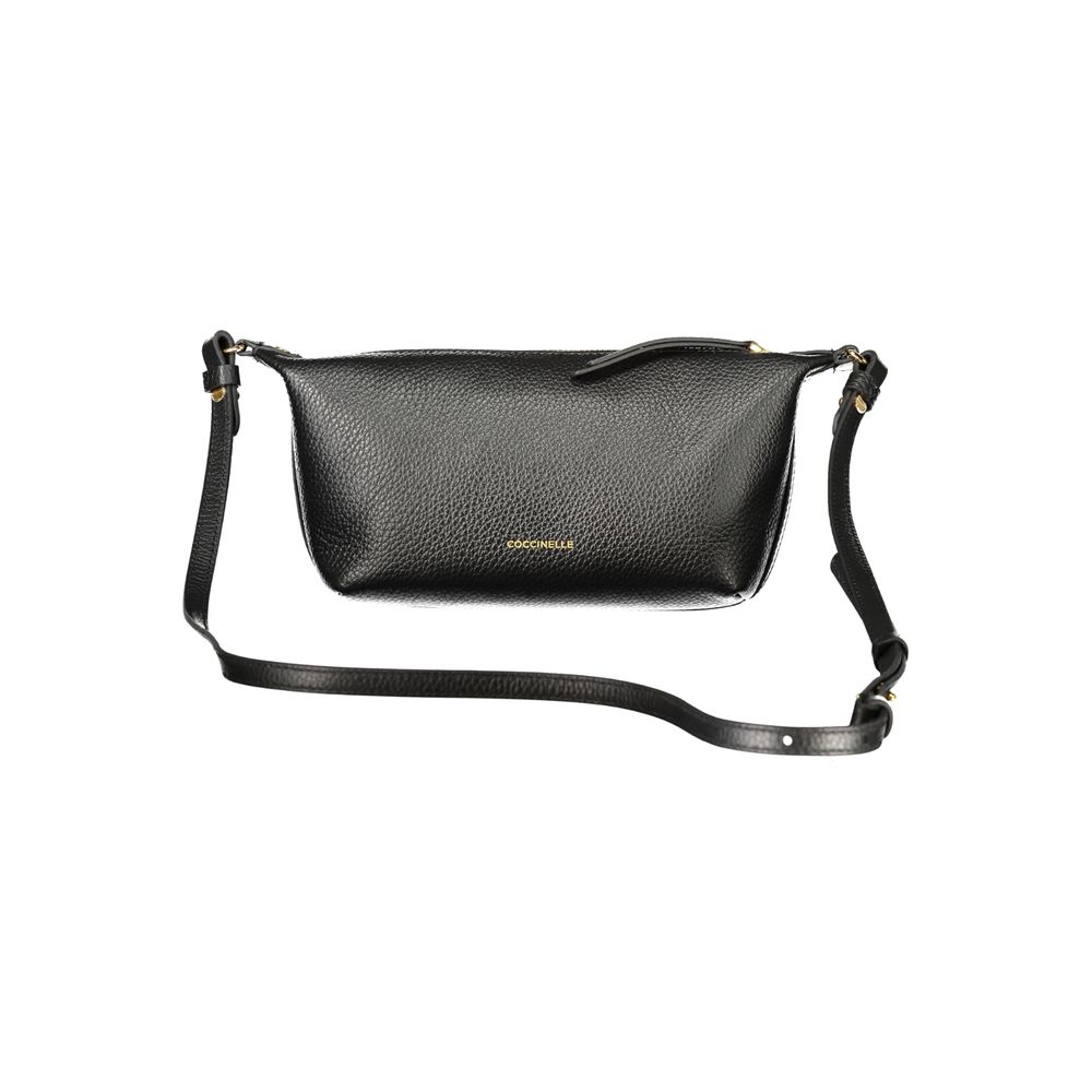Coccinelle Schwarze Lederhandtasche