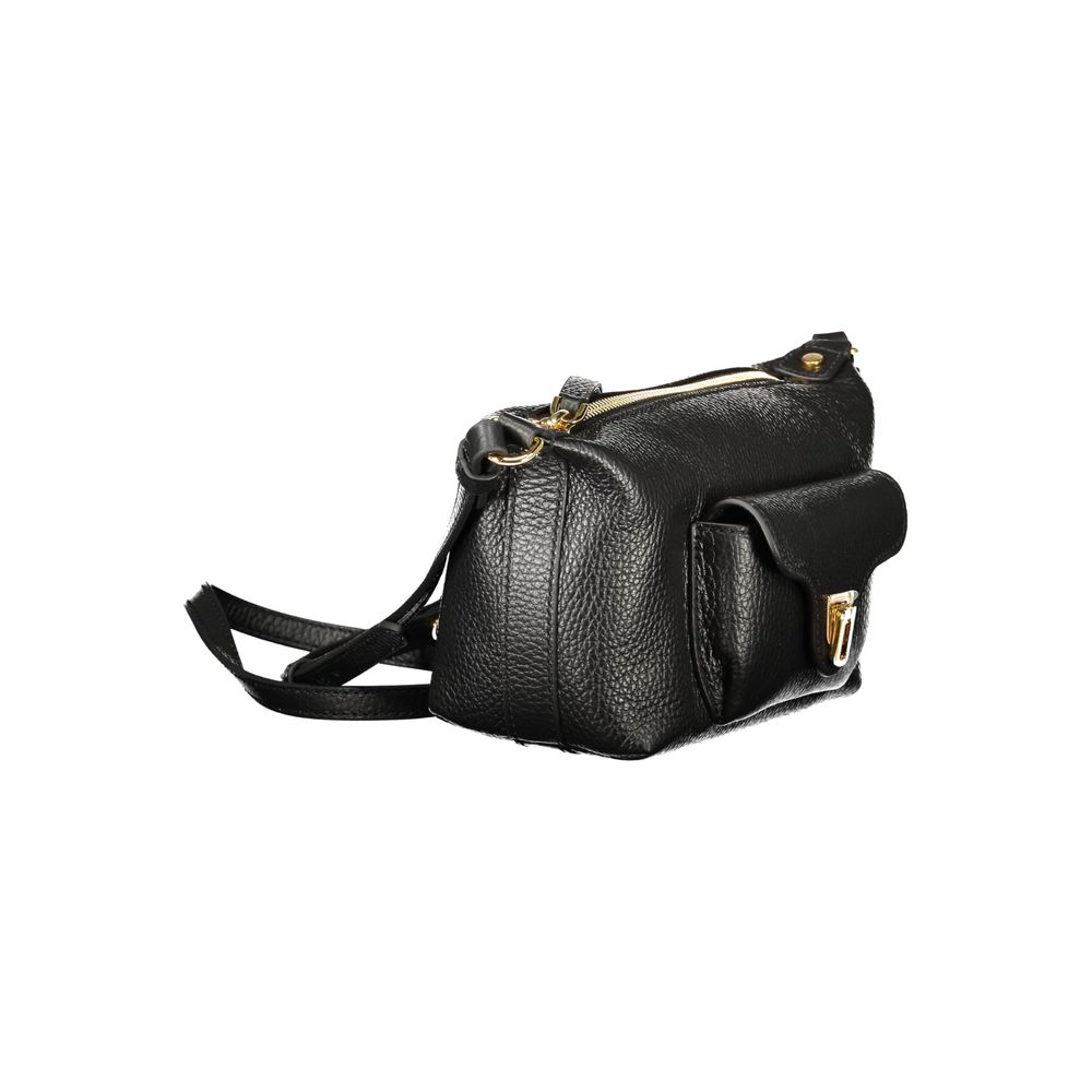 Coccinelle Schwarze Lederhandtasche