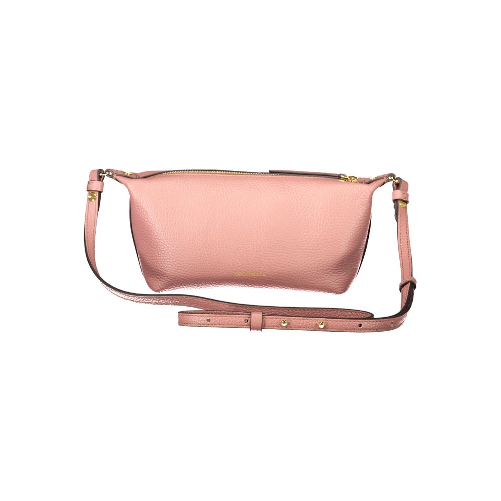 Coccinelle Pink Leather Handbag