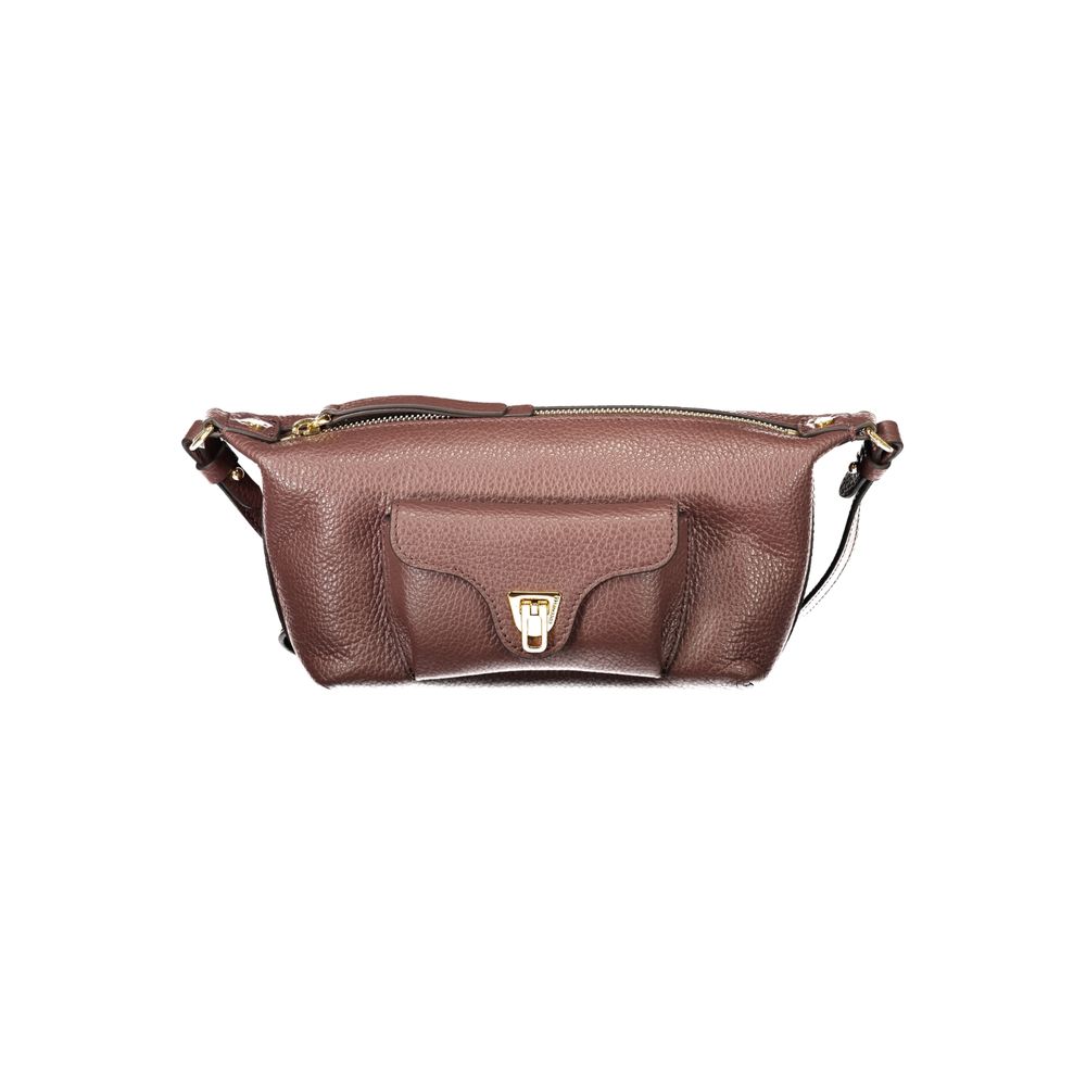 Coccinelle Braune Lederhandtasche