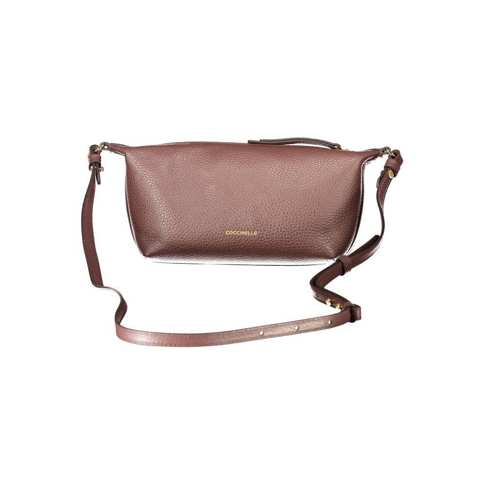 Coccinelle Braune Lederhandtasche