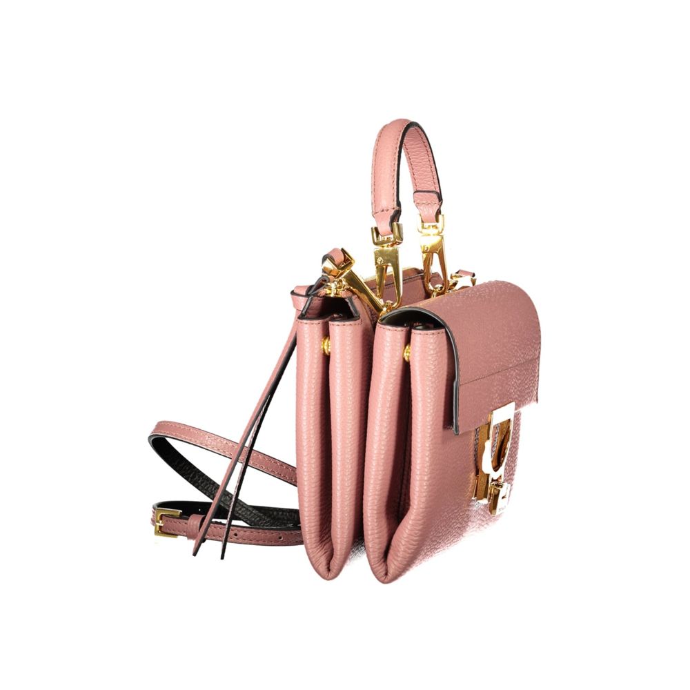Coccinelle Pink Leather Handbag