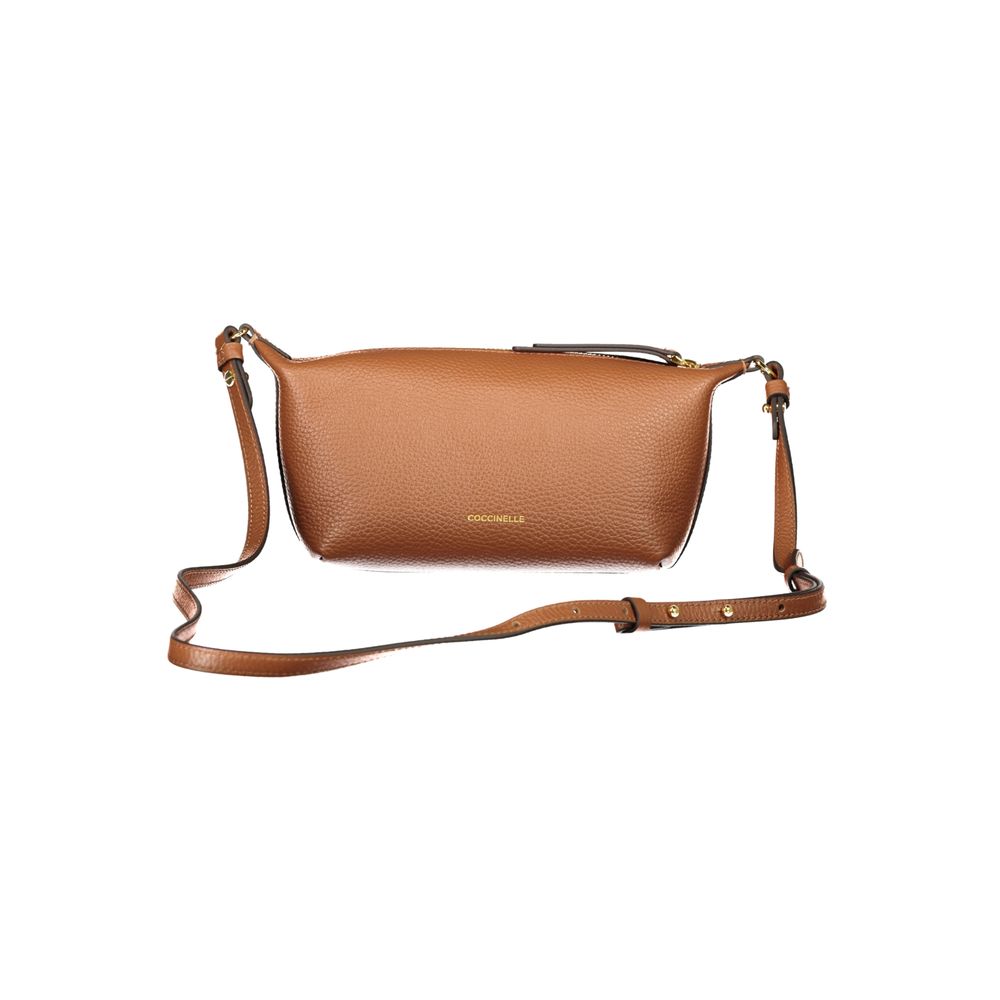 Coccinelle Braune Lederhandtasche