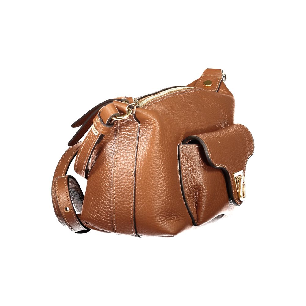 Coccinelle Braune Lederhandtasche