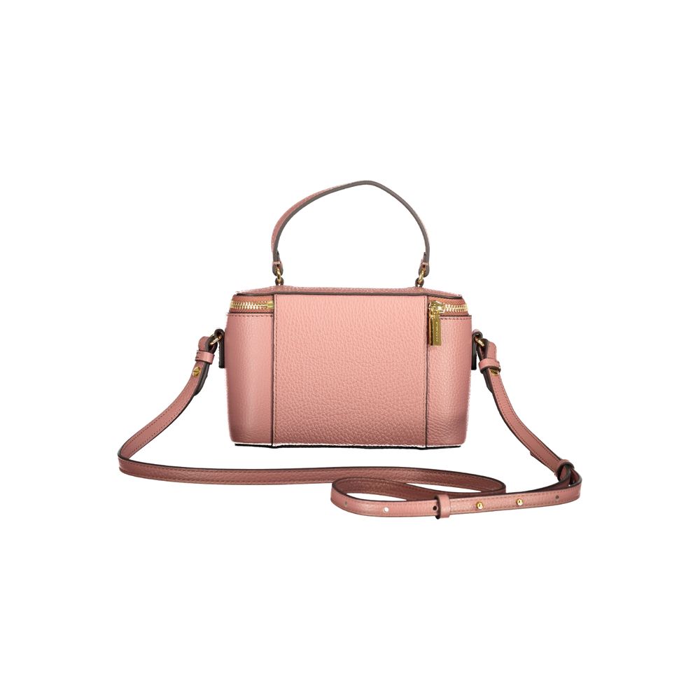 Coccinelle Pink Leather Handbag