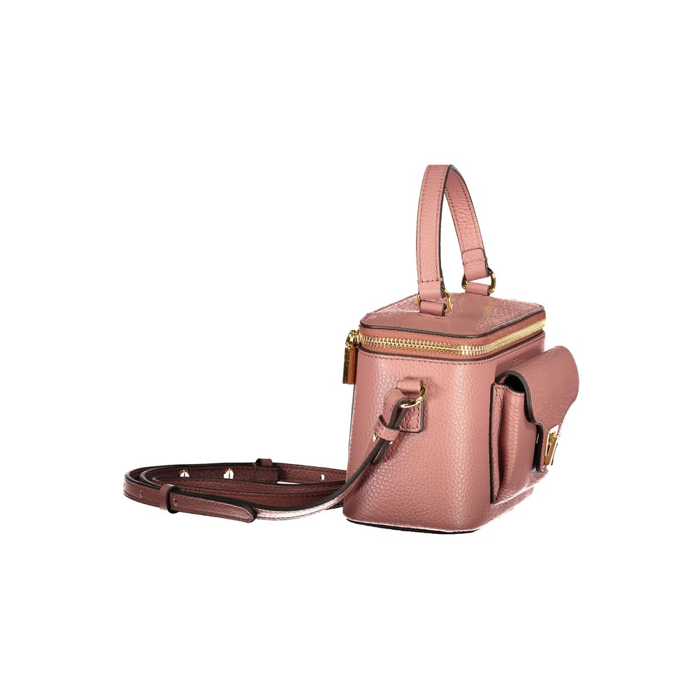 Coccinelle Pink Leather Handbag