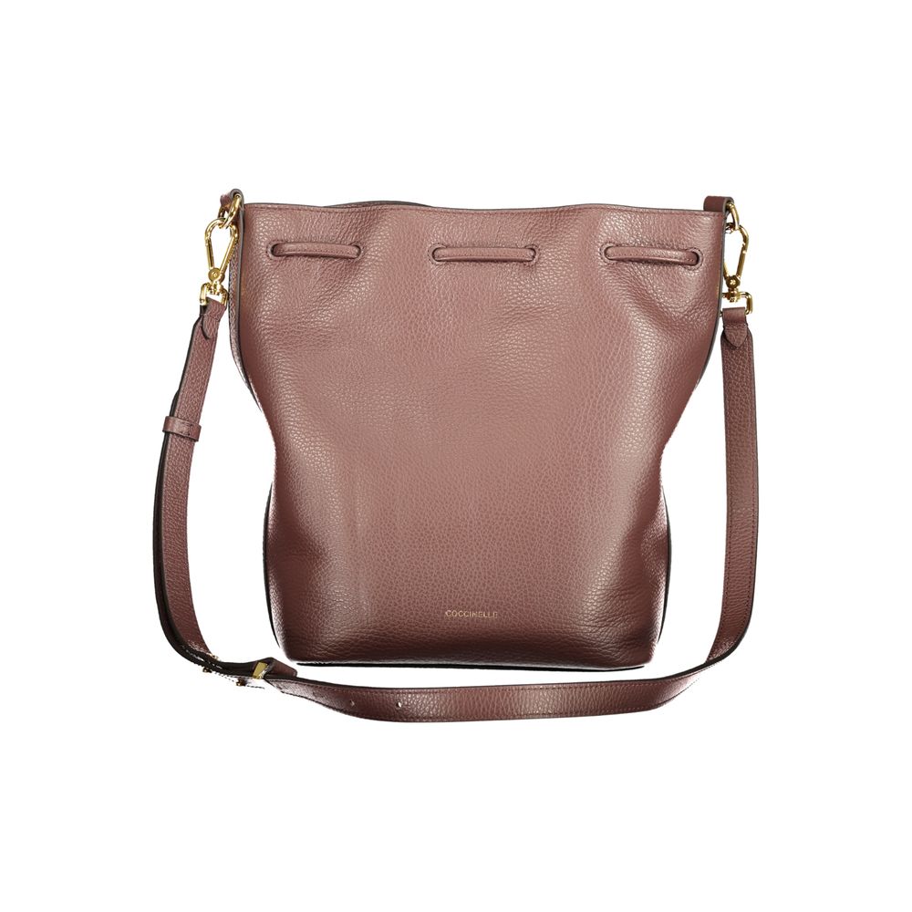 Coccinelle Braune Lederhandtasche