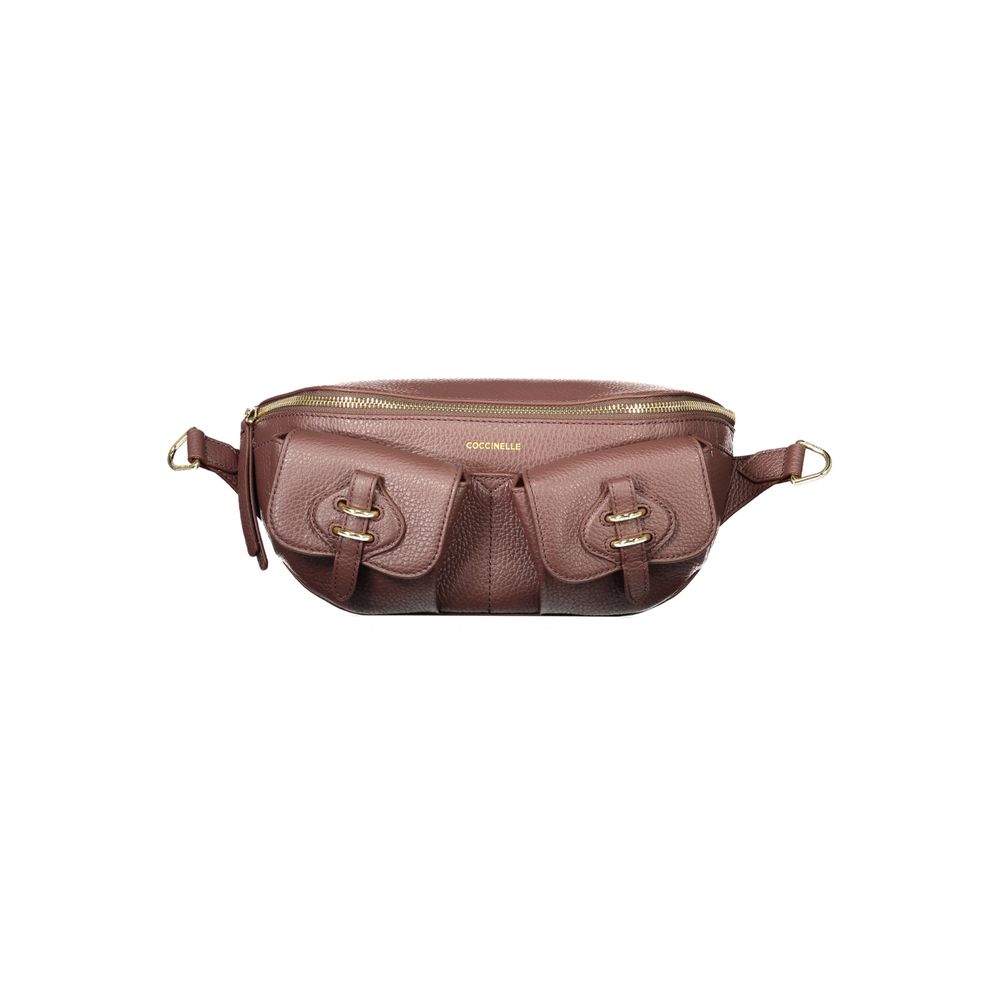 Coccinelle Braune Lederhandtasche