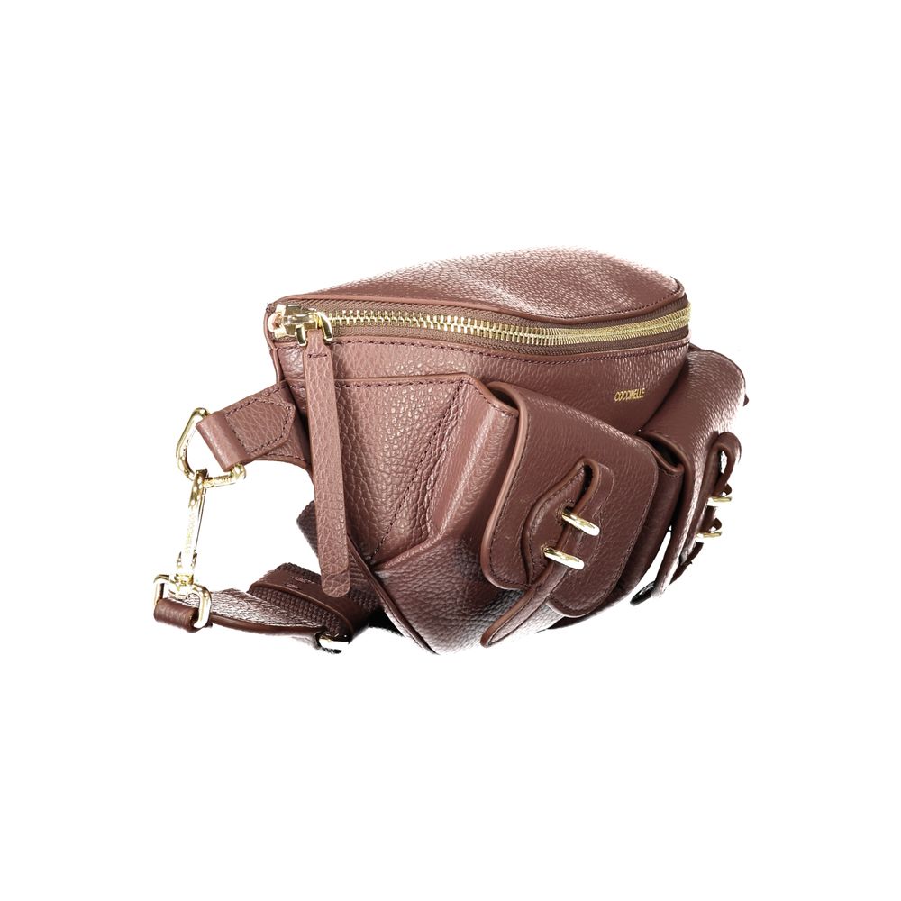 Coccinelle Braune Lederhandtasche