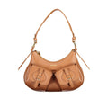 Coccinelle Braune Lederhandtasche