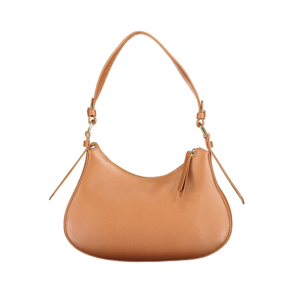 Coccinelle Braune Lederhandtasche