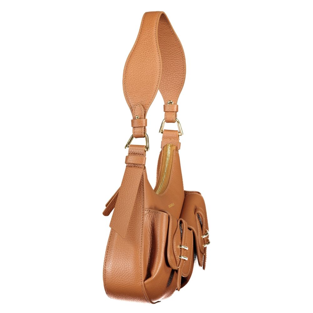 Coccinelle Braune Lederhandtasche